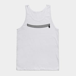 Zip your mouth Tank Top